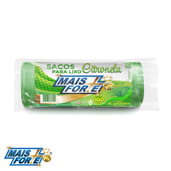 sacos para lixo - CITRONELA-100L